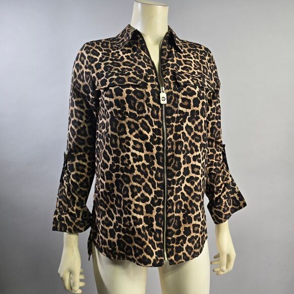Leopard Print Women's Top - Picture 1 of 5